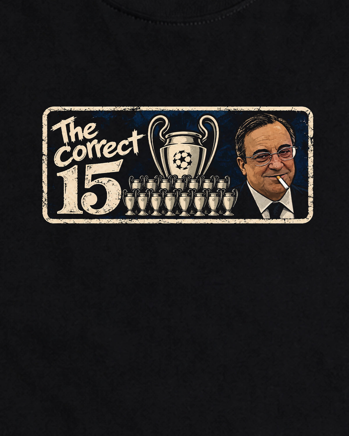 THE CORRECT 15 MADRID T-SHIRT