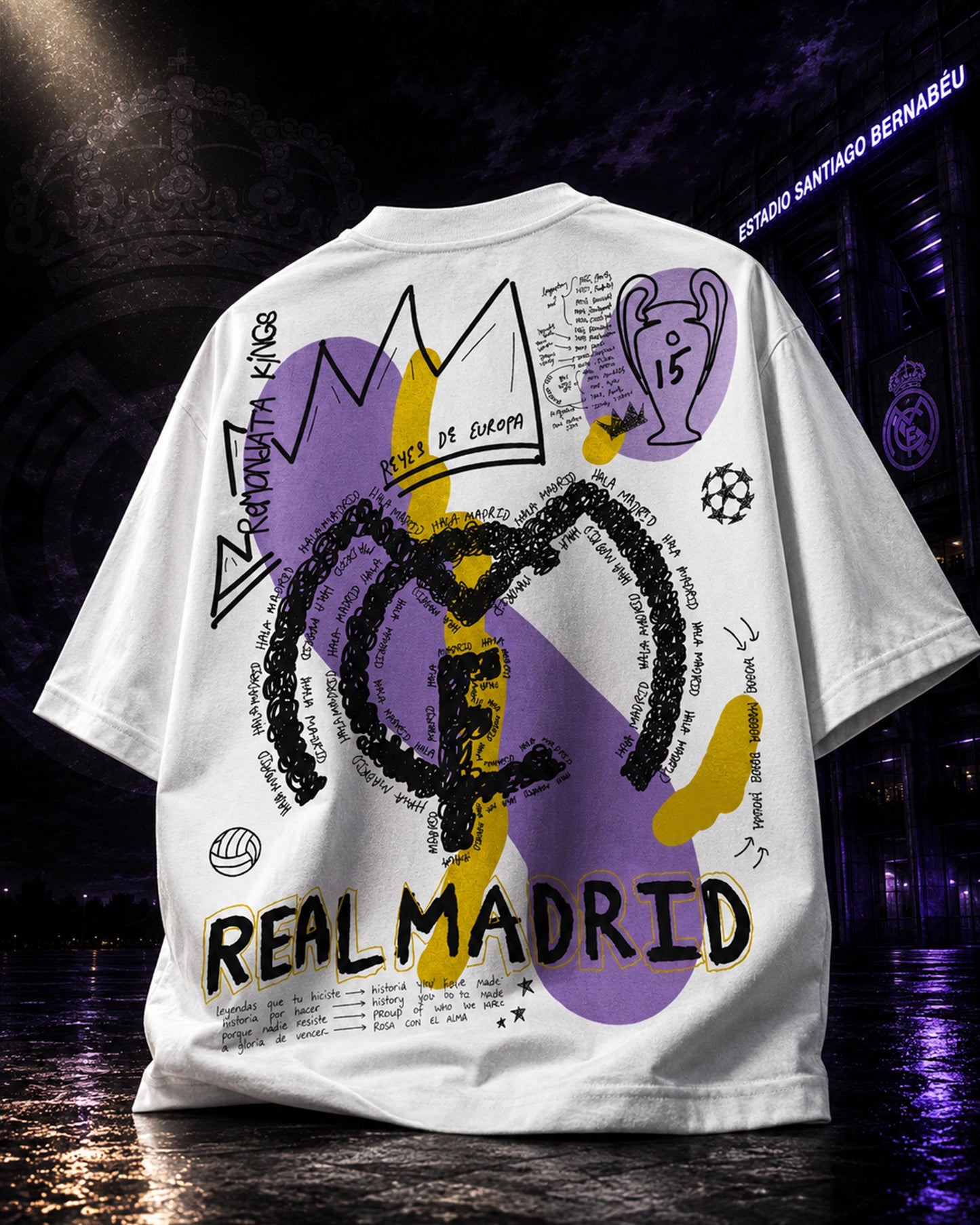 Reyes De Europa Oversized T-shirt