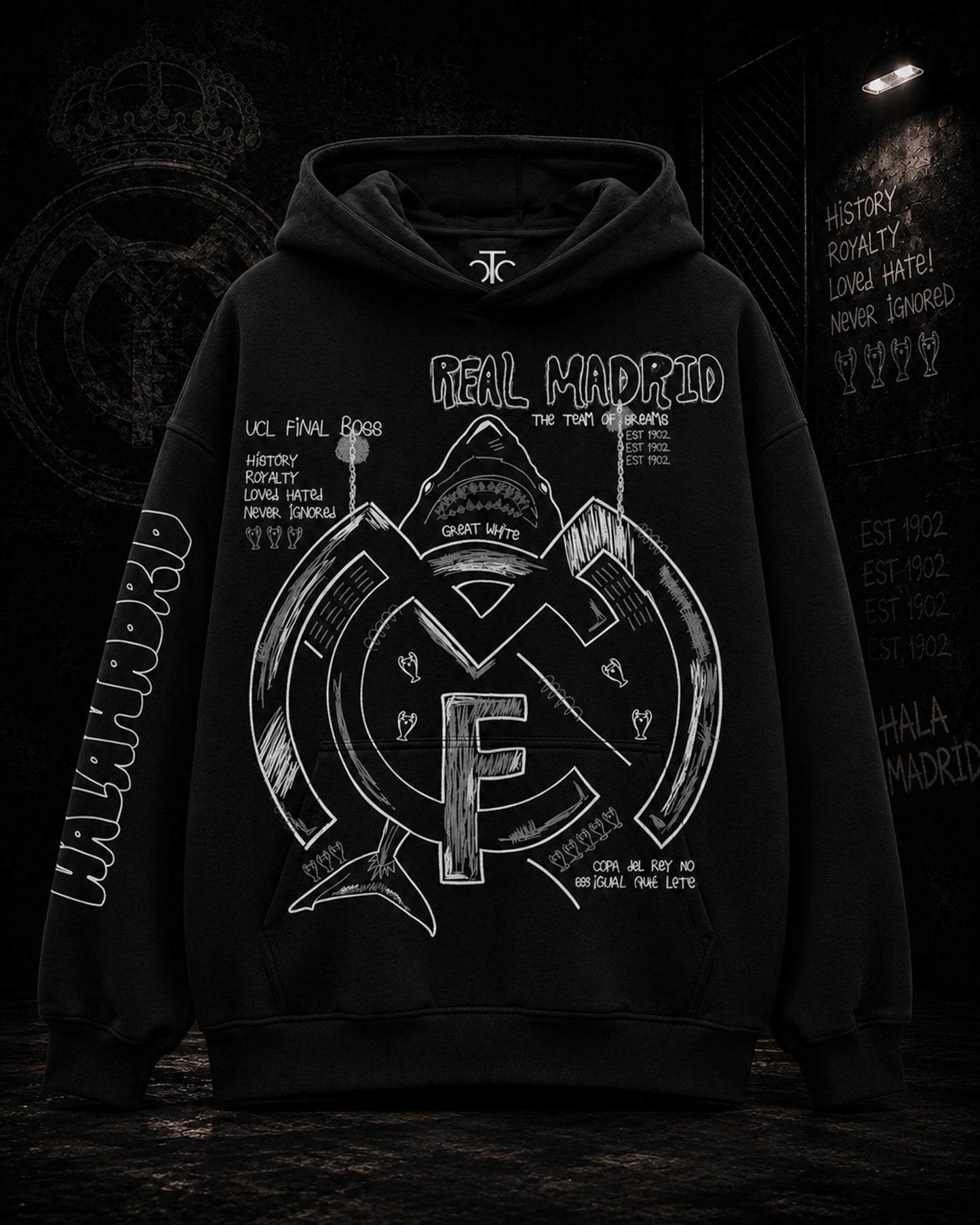 Madrid Oversized Hoodie - Heavyweight