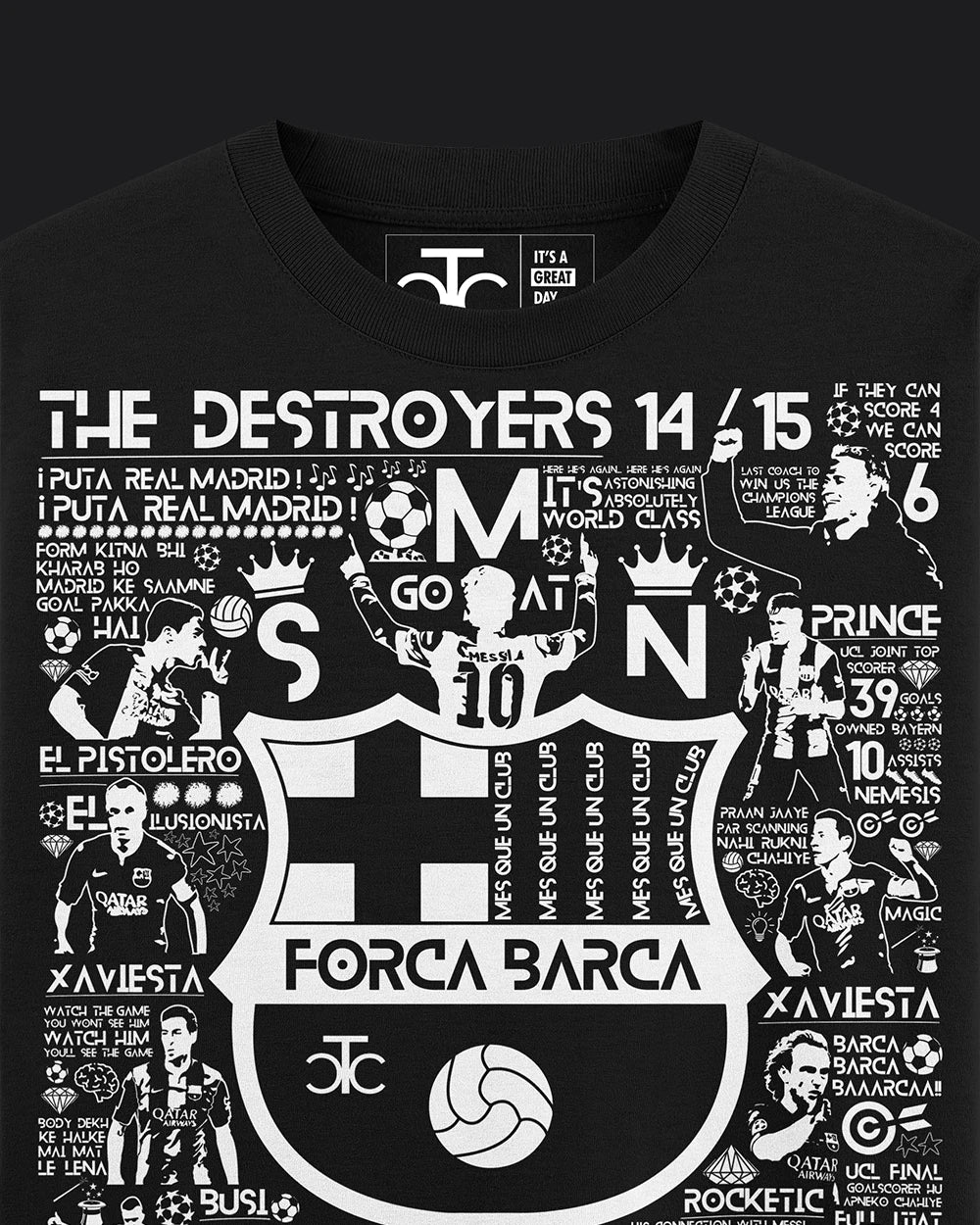 Destroyers 14/15 Barca Oversized