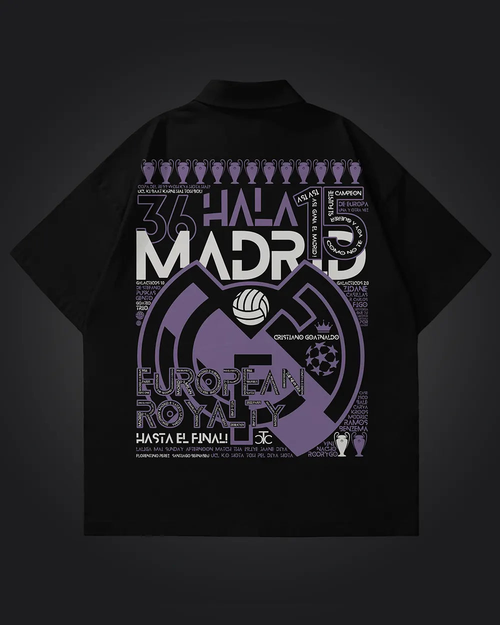 Hala Madrid Oversized Shirt