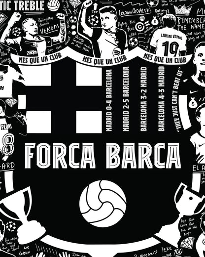 Flick's Mafia 24/25 Barca Oversized Shirt