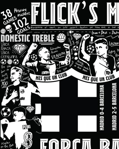 Flick's Mafia 24/25 Barca Oversized Shirt