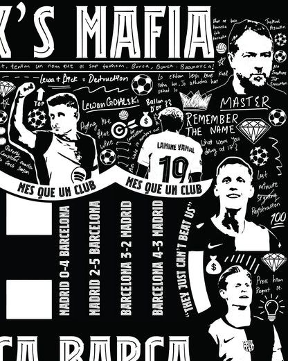 Flick's Mafia 24/25 Barca Oversized Shirt