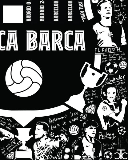 Flick's Mafia 24/25 Barca Oversized Shirt
