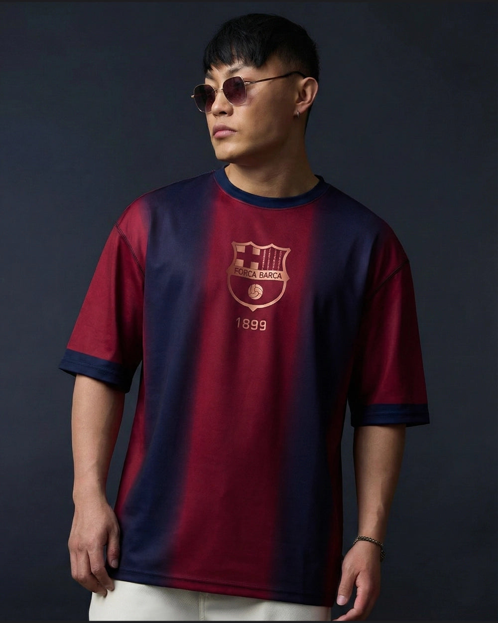 Barca Fade Oversized Jersey