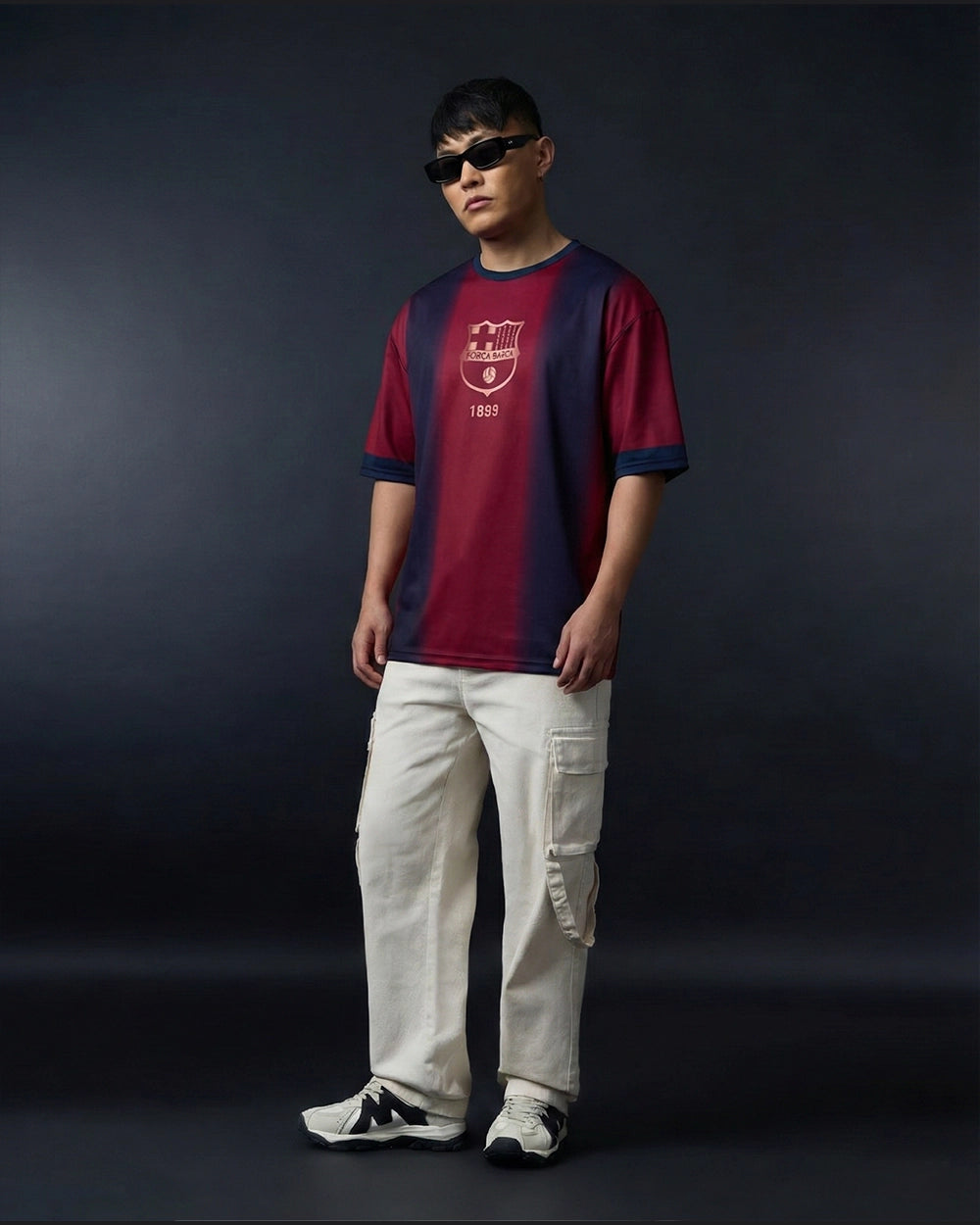 Barca Fade Oversized Jersey