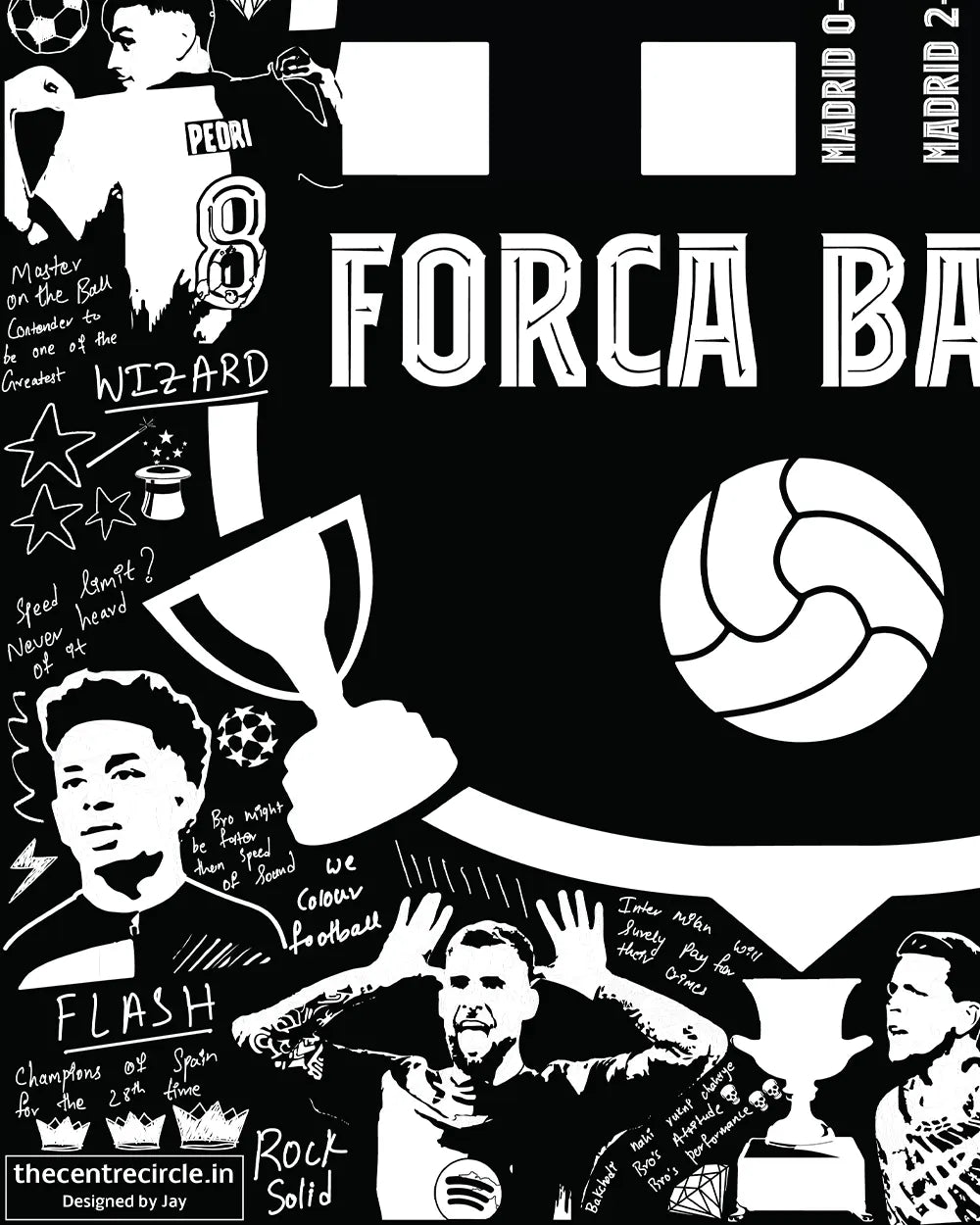 Flick's Mafia 24/25 Barca Oversized Shirt