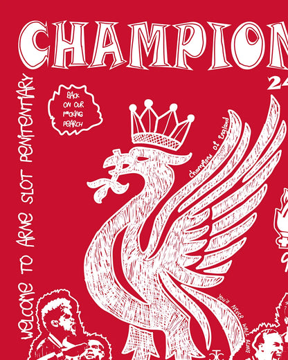 Liverpool Champions Varsity Jacket