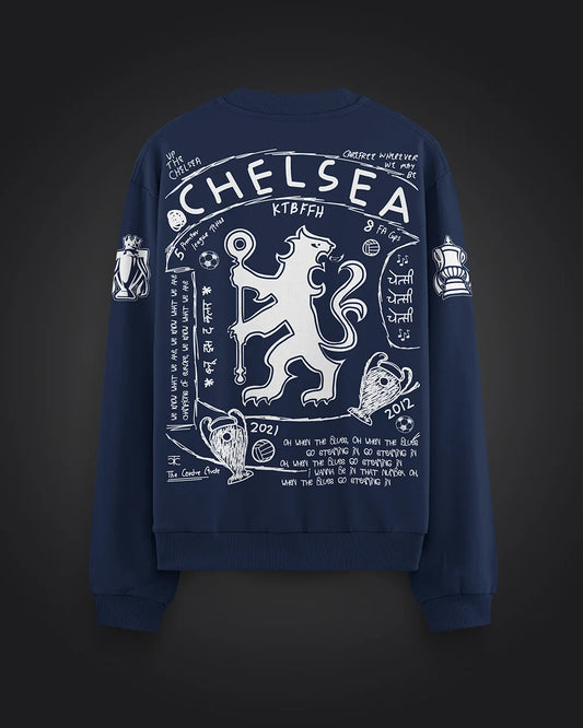 KTBFFH Sweatshirt Navy Blue