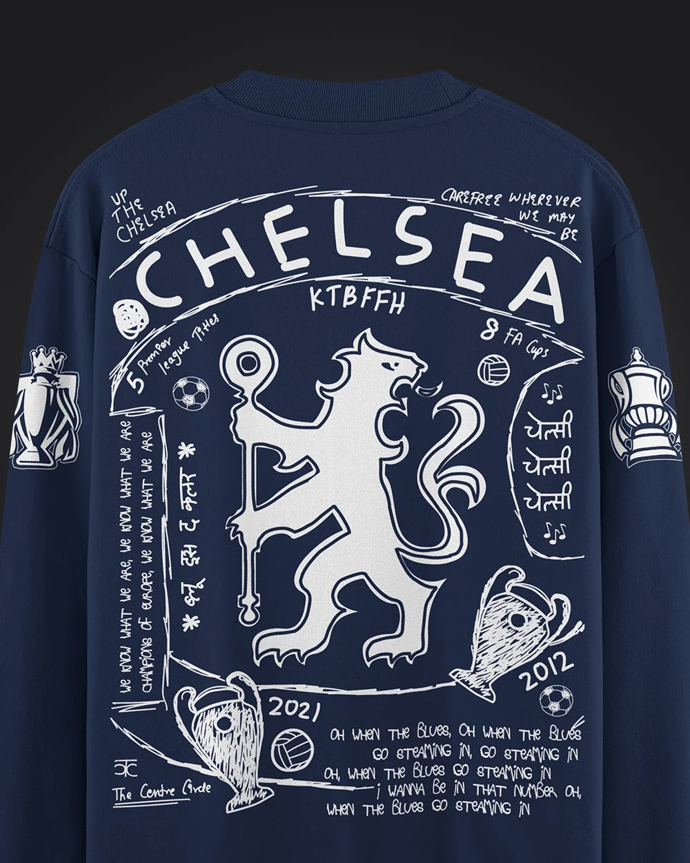 KTBFFH Sweatshirt Navy Blue