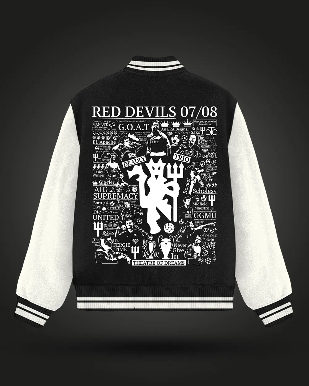 Red Devils 07/08 Varsity Jacket